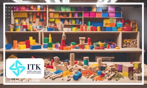 مواد اولیه برای تولید اسباببازیها در گروه کالایی ۲۱ تا ۲۶