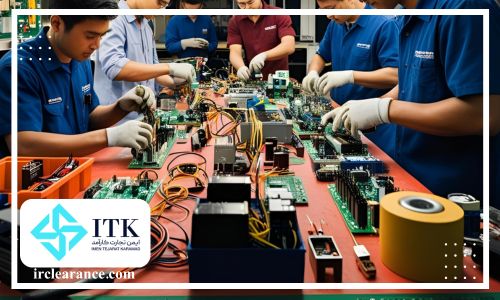 واردات قطعات الکترونیکی و بهترین قطعات الکترونیکی 