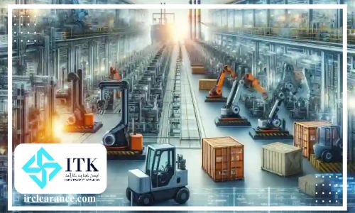 واردات و ترخیص قطعات مستعمل ماشین آلات صنعتی خط تولید